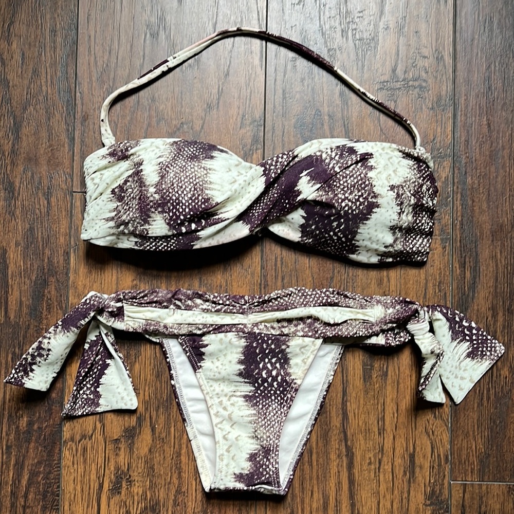 Agua De Coco Purple/Green Snake Skin
